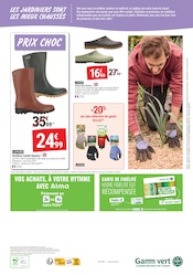 Promos Chaussures dans le catalogue "Gamm FIER DE PRODUIRE MOI-MÊME" de Gamm vert Chaussures en promo dans le catalogue Gamm vert à la page 12