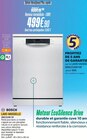 Lave-vaisselle - BOSCH - Proxi Confort à Bergerac Lave-vaisselle - BOSCH en promo chez Proxi Confort Bergerac à 499,90 €
