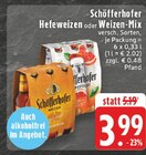 Aktuelles Hefeweizen Angebot bei EDEKA in Warendorf ab 3,99 €