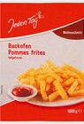 Backofen Pommes Frites Wellenschnitt Angebote von Jeden Tag bei tegut Stuttgart für 1,99 €