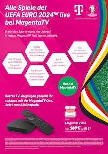 Fernseher im Telekom Shop Prospekt "MAGENTA FAN-WOCHEN" mit 12 Seiten (Völklingen)