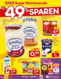 Milch im Netto Marken-Discount Prospekt "Aktuelle Angebote" auf Seite 41