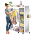 Aktuelle Kleiderschrank Angebote bei Trends in Mülheim (Ruhr) Aktuelles Kleiderwagen VINNIE Angebot bei Trends in Mülheim (Ruhr) ab 99,90 €
