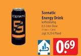 Energy Drink im Angebot bei famila Nordost in Gifhorn Energy Drink Angebote von Scenatic bei famila Nordost Gifhorn für 0,69 €