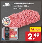 Schweine-Hackfleisch Angebote von Gut Ponholz bei Netto Marken-Discount Villingen-Schwenningen für 2,49 €