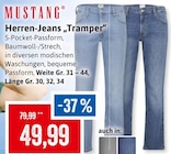 Herren-Jeans „Tramper“ im Angebot bei Kaufhaus Stolz in Neumünster Herren-Jeans „Tramper“ Angebote von MUSTANG bei Kaufhaus Stolz Neumünster für 49,99 €