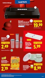 Prix et réduction Boîte Verseuse dans le prospectus Lidl en cours Offre Boîte Verseuse dans le catalogue Lidl du moment à la page 77