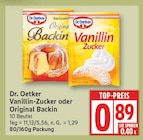 Vanillin-Zucker von Dr. Oetker im aktuellen EDEKA Prospekt