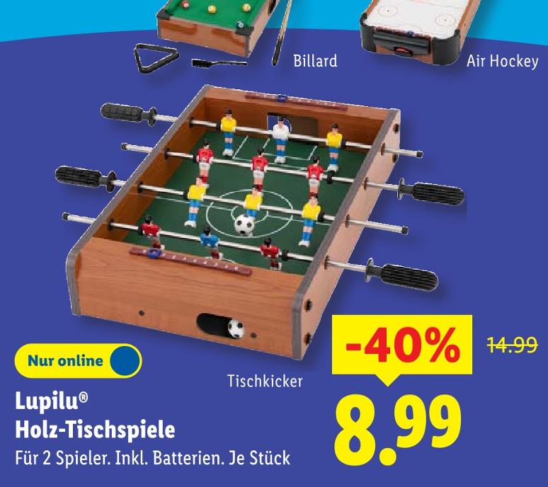 Holz-Tischspiele