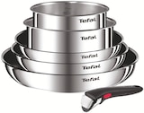 Set inox 6 pièces Ingenio Cook Eat - Tefal en promo chez Cora Issy-les-Moulineaux à 57,45 €