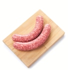 Produit élaboré : saucisse fine ou grosse à Supermarchés Match dans Hénin-Beaumont Produit élaboré : saucisse fine ou grosse à Supermarchés Match dans Hénin-Beaumont