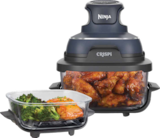 FN101EUGY CRISPi 4-in-1 Tragbare Glas-Heißluftfritteuse Cyber Space, Heißluftfritteuse von Ninja im aktuellen MediaMarkt Saturn Prospekt für 119,00 €