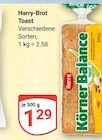 Brot Toast im Angebot bei GLOBUS in Salzgitter Brot Toast Angebote von Harry bei GLOBUS Salzgitter für 1,29 €