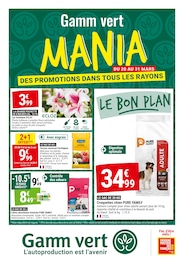 Catalogue Gamm vert "Mania" à Nice et alentours, 8 pages, 20/03/2024 - 31/03/2024