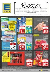 EDEKA Supermarkt Prospekt der aktuellen Woche mit 24 Seiten, gültig von 21.07.2025 bis 26.07.2025, in Gersten und Umgebung Aktueller EDEKA Supermarkt Prospekt in Gersten und Umgebung, "Aktuelle Angebote" mit 24 Seiten, 21.07.2025 - 26.07.2025