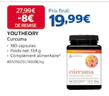 Curcuma - YOUTHEORY dans le catalogue Costco