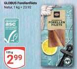 Forellenfilets im Angebot bei GLOBUS in Rüsselsheim Forellenfilets Angebote von GLOBUS bei GLOBUS Rüsselsheim für 2,99 €
