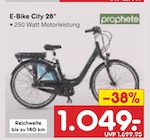 E-Bike City 28" Angebote von prophete bei Netto Marken-Discount Magdeburg für 1.049,00 €