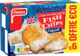Colin d'alaska msc fish & chips - FINDUS - Lidl à Bagneux Colin d'alaska msc fish & chips - FINDUS en promo chez Lidl Bagneux à 4,65 €