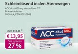 ACC akut 600 mg Hustenlöser im aktuellen mea - meine apotheke Prospekt