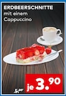 Erdbeerschnitte mit einem Cappuccino im Angebot bei porta Möbel in Bergheim Erdbeerschnitte mit einem Cappuccino Angebote bei porta Möbel Bergheim für 3,90 €