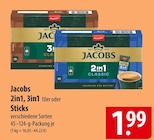 Aktuelle Jacobs Angebote bei famila Nordost in Lübeck Aktuelles 2in1 Angebot bei famila Nordost in Lübeck ab 1,99 €