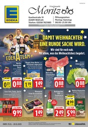 Cola im EDEKA Prospekt in Wülfrath Aktueller EDEKA Prospekt mit Cola, "Aktuelle Angebote", Seite 1