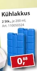 Kühlakkus bei Sonderpreis Baumarkt im Prospekt "" für 0,88 €