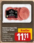 Angus XXL Irish Beef Burger Patties Angebote von Butcher's Burger bei REWE Kirchheim für 11,11 €