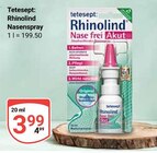 Aktuelles Rhinolind Nasenspray Angebot bei GLOBUS in Erfurt ab 3,99 €