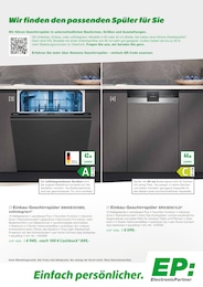 Küchengeräte im EP: Prospekt "SIEMENS - Hausgeräte, die all Ihre Wünsche erfüllen!" auf Seite 5