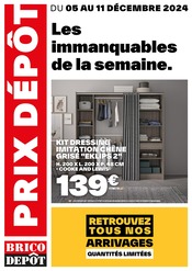 Paroi De Douche Angebote im Prospekt "Les immanquables de la semaine" von Brico Dépôt auf Seite 1