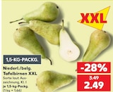 Aktuelles Tafelbirnen XXL Angebot bei Kaufland in Stuttgart ab 2,49 €