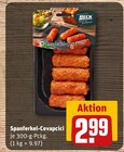 Spanferkel-Cevapcici im Angebot bei REWE in Schwabach Spanferkel-Cevapcici Angebote von BELCK bei REWE Schwabach für 2,99 €