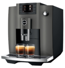 Espresso-Kaffeevollautomat E6 EC Dark Inox Angebote von Jura bei expert Speyer für 699,00 €