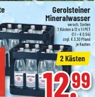 Mineralwasser Angebote von Gerolsteiner bei Trinkgut Ahaus für 12,99 €