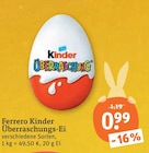 Kinder Überraschungs-Ei von Ferrero im aktuellen tegut Prospekt für 0,99 €