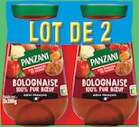 Sauce Bolognaise 100% Pur Boeuf - Panzani - Intermarché Express Sauce Bolognaise 100% Pur Boeuf - Panzani à 1,29 € dans le catalogue Intermarché Express