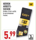 HERREN ARBEITS-SOCKEN Angebote von CAT bei Marktkauf Rheda-Wiedenbrück für 5,99 €