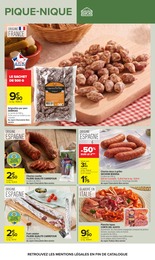 Prix et réduction Chorizo dans le prospectus Carrefour en cours Offre Chorizo dans le catalogue Carrefour du moment à la page 18