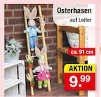 Osterhasen auf Leiter Angebote bei Zimmermann Magdeburg für 9,99 €