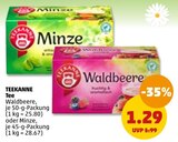 Tee im Penny-Markt Prospekt Tee von TEEKANNE im aktuellen Penny-Markt Prospekt für 1,29 €