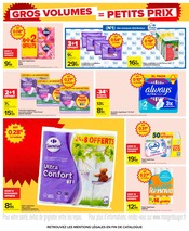 Promos Couches dans le catalogue "GROS VOLUMES = PETITS PRIX" de Carrefour Couches en promo dans le catalogue Carrefour à la page 10