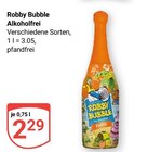 Alkoholfrei im Angebot bei GLOBUS in Hof Alkoholfrei Angebote von Robby Bubble bei GLOBUS Hof für 2,29 €
