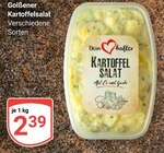 Aktuelles Golßener Kartoffelsalat Angebot bei GLOBUS in Mannheim ab 2,39 €