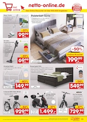 Aktueller Netto Marken-Discount Prospekt mit Boxspringbett, "Aktuelle Angebote", Seite 45