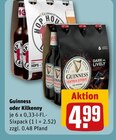 Guinness oder Kilkenny im Angebot bei REWE in Regensburg Guinness oder Kilkenny Angebote bei REWE Regensburg für 4,99 €