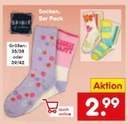 Socken, 2er Pack Angebote bei Netto Marken-Discount Saarbrücken für 2,99 €