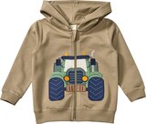Sweatjacke mit Traktor-Applikation, braun, Gr. 80 im Angebot bei dm-drogerie markt in Potsdam Sweatjacke mit Traktor-Applikation, braun, Gr. 80 Angebote von ALANA bei dm-drogerie markt Potsdam für 12,90 €