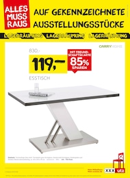 Esstisch im XXXLutz Prospekt Esstisch im XXXLutz Prospekt ALLES MUSS RAUS auf S. 5